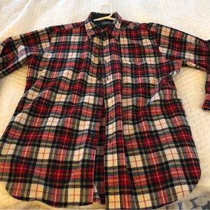 Men’s Large 100% wool Pendleton shirt Made in the USA Portland Oregon